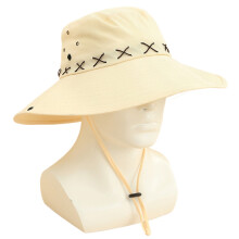 Chapeau d'alpinisme de cowboy avec chapeau de pêcheur-Violet