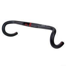 Durable yet T800 Carbon Fiber Road Bike Handlebar Designed to enhance the riding experience at only 177g (Red, 400mm) Red 400mm