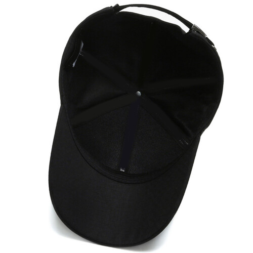 Chapeau d'exercice à larges bords, chapeau de soleil-Noir 1