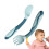 Baby Fork and Spoon Set  Silicone Feeding Spoon and Fork for Kids 1