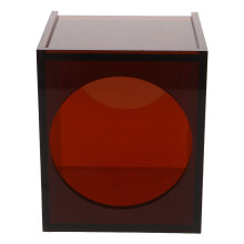 Mini Acryl Bilderrahmen Kaffeebraun Filmfoto Box Mit