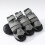 4PCS Dog Snow Boot Plush Lining Enhancing Grip Quick-Black 4 5