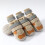 4PCS Dog Snow Boot Plush Lining Enhancing Grip Quick-Black 4 6