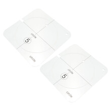2Pcs Acrylic Quilting Stencils for Machine Sewing with Precise Edges