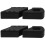 2Conjunto De Proteção Para Manivela Bike Silicone Durável 9