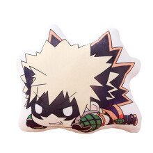 Peluche ispirato a My Hero Academia, personaggio anime con Squishmallows in stile originale, tessuto in poliestere e imbottitura in cotone PP, motivo