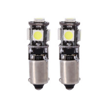 Lâmpada BA9LED confiável com ampla aplicação em sistemas de iluminação veicular, fácil instalação com recurso Plug and Play, sem erros após