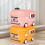 Multipurpose Childrens Storage Bin with Cartoon-Red small 3