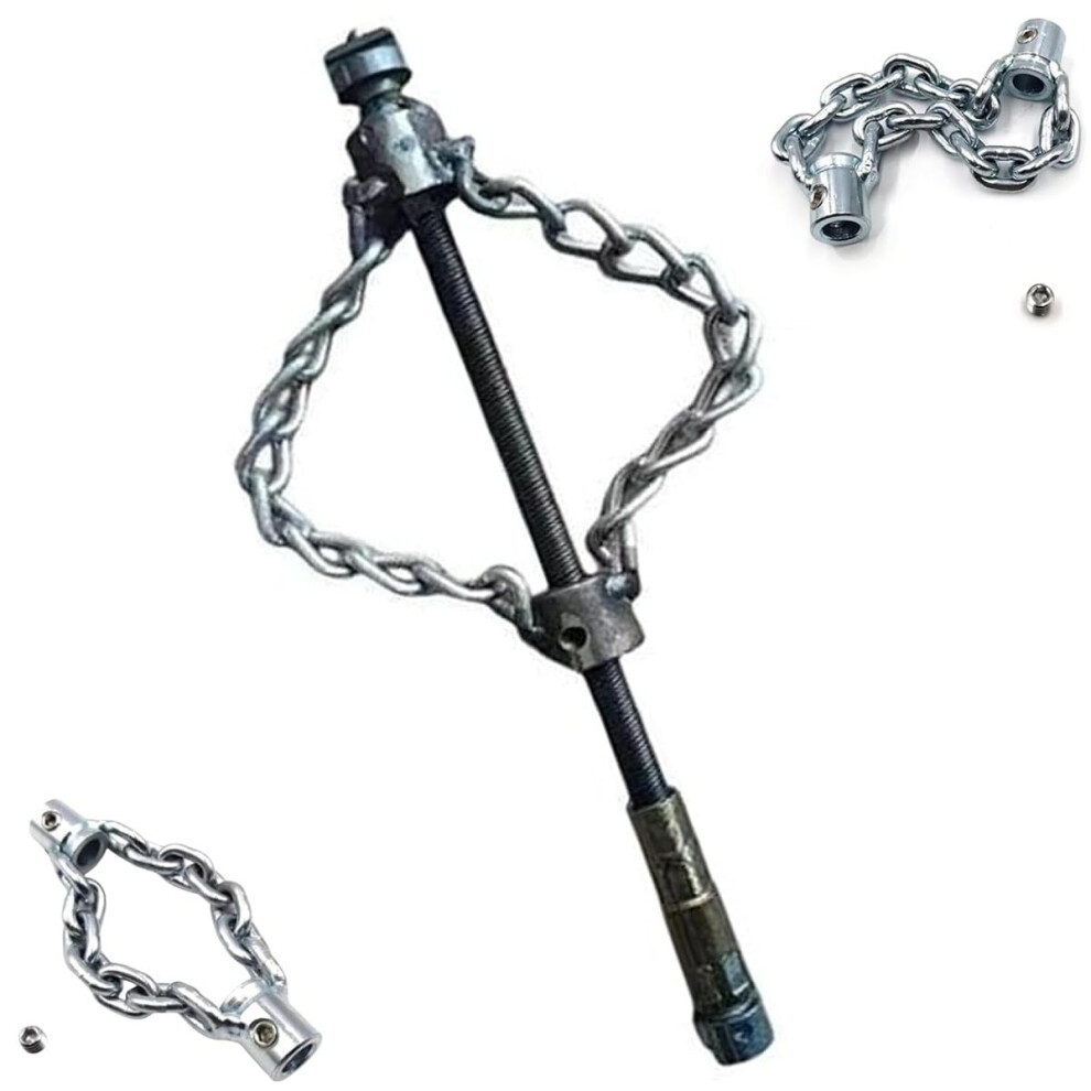 Flexshaft Sewer Descaling Chain,Multipurpose Pvc Pipe Maintenance Tool,Pushtype Rotary Cable Sewer Dredge 9365049674126