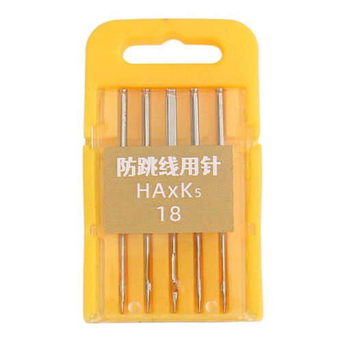 25Pcs Sewing Machine Needle Anti Skip Regular Point Carbon-E