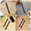 12Pcs Black Adjustable Mask Strap Extenders Elastic Buckle for Comfort 7