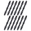 12Pcs Black Adjustable Mask Strap Extenders Elastic Buckle for Comfort 11