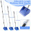Chicken Manures Scooper Rakes Sifter Tool With Adjustable Handle 2