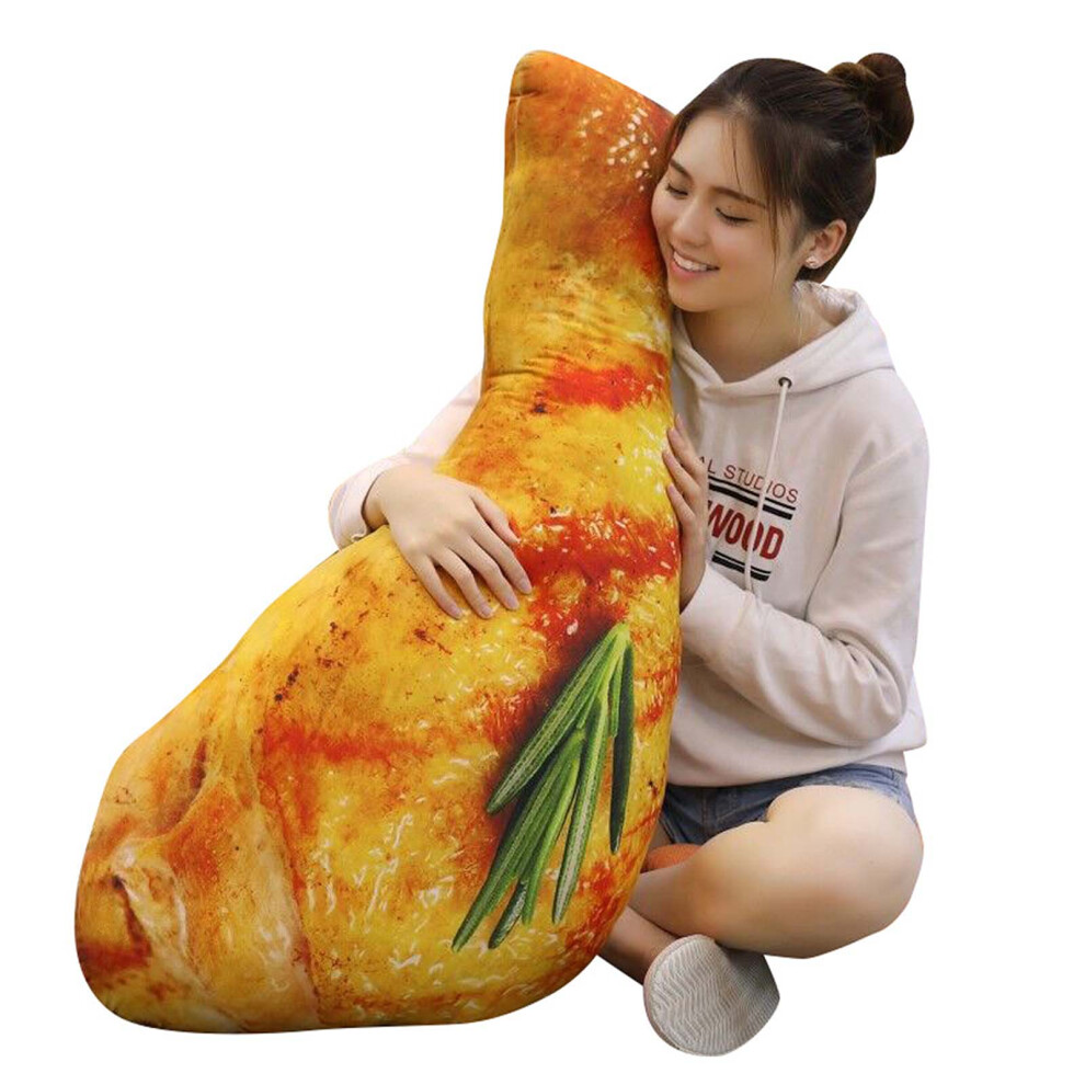 Soft Plush Food Cushion, PP Cotton Stuffed Toy That Adds A Dash Of Fun To Your Living Space, Decorative Giant Bread With Multifunctional Lumbar Suppor