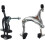 61 79mm Longreach Bike Brake Set Front  Rear C Caliper Side Pull Design (BlackFront) 2