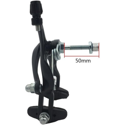 61 79mm Longreach Bike Brake Set Front  Rear C Caliper Side Pull Design (BlackFront) 2