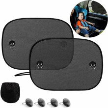 Pare-soleil de voiture Sentinel, compatible avec tous les véhicules, offrant une protection thermique et bloquant plus de 98 % des rayons UV.