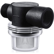Water Pump Strainer Filter, RV Replacement 1/2 Inch Twiston Pipe Strainer Compatible with or Pumps Ref: 1750