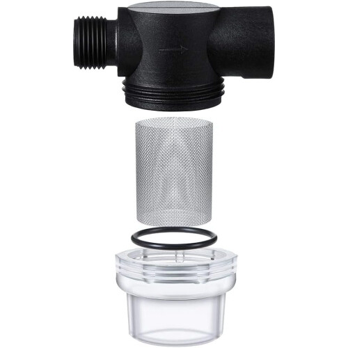 Water Pump Strainer Filter, RV Replacement 1/2 Inch Twiston Pipe Strainer Compatible with or Pumps Ref: 1750 1