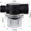 Water Pump Strainer Filter, RV Replacement 1/2 Inch Twiston Pipe Strainer Compatible with or Pumps Ref: 1750 4