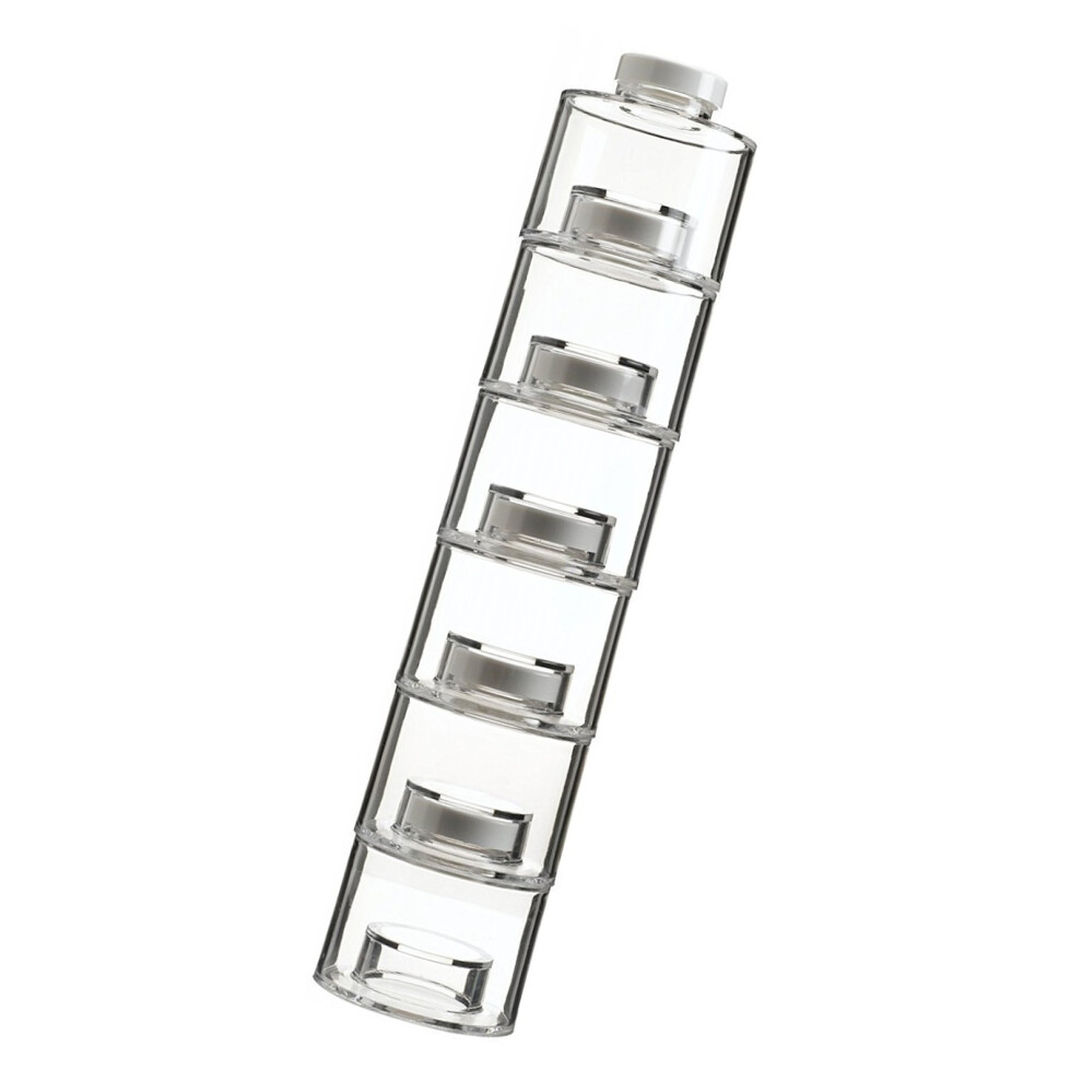 Clear Space Saving Condiment Containers Stackable Designs-1
