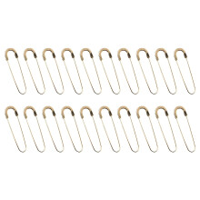 20 Stück U-Pin-Sicherheitsverschlüsse,-Gold