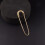20 Stück U-Pin-Sicherheitsverschlüsse,-Gold 5