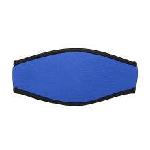 Neoprene Face Piece Strap Comfortable Diving Hair Protector Wrap Goggles Strap Snorkel Face Piece Head Strap Blue