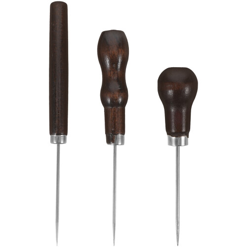 3St Professionele Leernaaigereedschap Met Scherp Handvat
