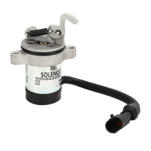 Solenoid vypnutia paliva pre stavebné stroje, kompatibilný s motorom Deutz F3L F3M F4L F4M1011 2011 Series, núdzový solenoid vypnutia