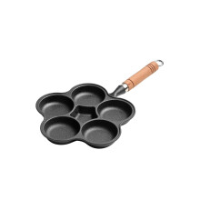 Cooking Pan Cast Iron Egg/Omelette/Pancake Frying Pan Egg Cooker Pan Cooking Tools Egg Burger Pot Egg Burger Mold Breakfast Pot Pan