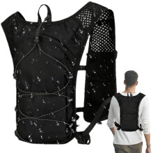 Hydra Vest Running Vest for Women, Lightweight Chest Pack for Hiking Cycling Black