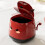 Modern Desktop Garbage Can with Press Open-Milky white little d 7