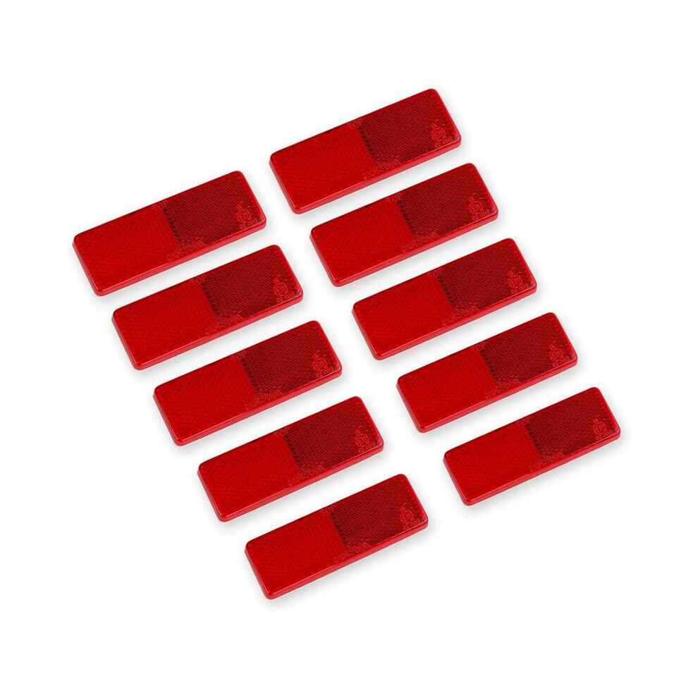 Reflectors For Enhanced Safety, Wear Resistant Adhesive Reflector Providing Long-Lasting Visibility, Durable Build, High-Quality Mat, Durable Build 9190834270074