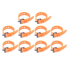 5/10pcs Elastics Rubber Travel Tied Belt Luggages Lashes Belt Fastening Strap Campings Hikings Cargo Storage Belt Buckle