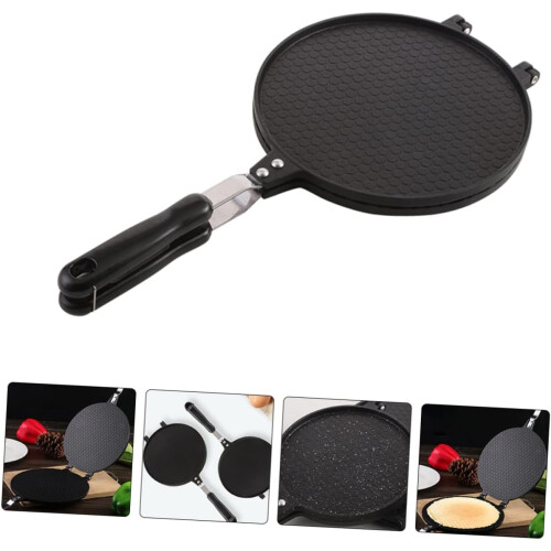 Doublesided Nonstick Omelet Pan for Home Kitchen and Outdoor Use 2