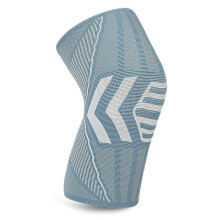 1 Piece Knitted Four Sided NonSlip Breathable Knee Pads, SweatAbsorbing Knee Pads for Cycling, Fitness, Climbing, Blue Ref: 9515