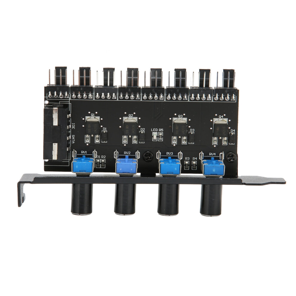Pc Fan Hub 4 Knopf 8 Kanã¤Le 4Pin Schnittstelle 72W 7737639998134