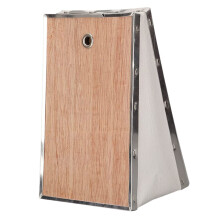 Stainless Bee Smoker Box Practical Beekeeping Equipment with Protective Heat Shield for Observing Safely Subduing Bees and Replacing Old Tools