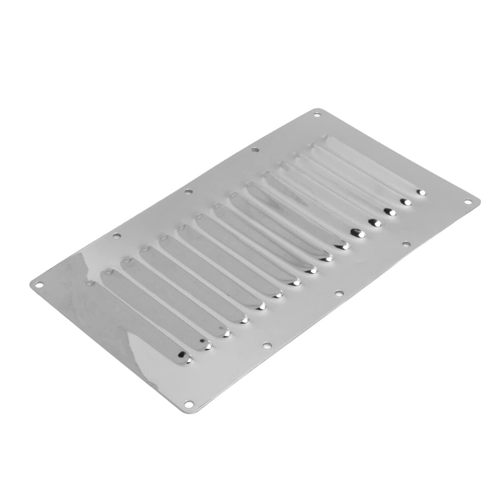 225X125mm Metal Resistant Boat Air Vent Louver Plate Ventilation Grill Plate For Marine Applications 9365049675154