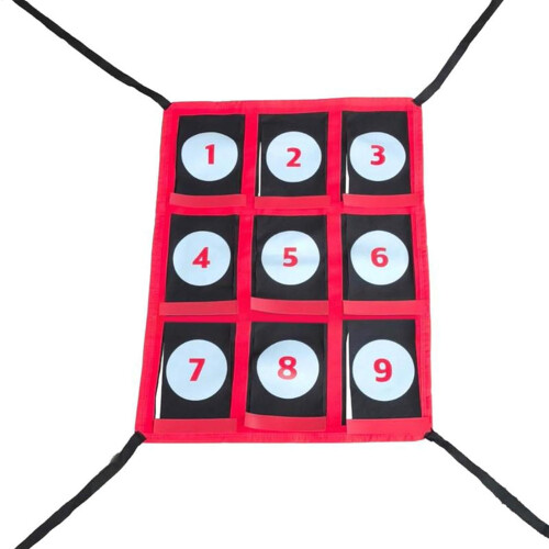 Baseballs Softball Pitching Target Numbered Training Aid Replacement Baseballs 1