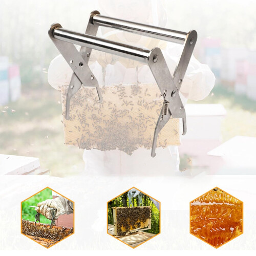 Hive Tool Beekeeping  Stainless Steel Clip for Honey Extract Feeding Display Ref: 9549 1