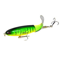 G Propeller Tractor Hard Bait Floating Pencil Fishing Bait Practical Fishing Accessories 11X1.5CM Assorted Colors