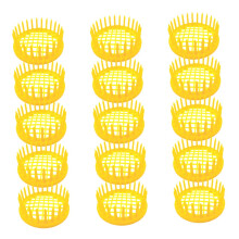 15Pcs Bee Queen Cage Durable Plastic Rearing Box for Beekeeping Isolation Tools with Health Focused Ventilation for Outdoor Transporting Supplies