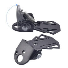 Foot Rest NonSlip Foot Pegs Collapsible Resistance Foot Pegs For Mountain, Minibike, E