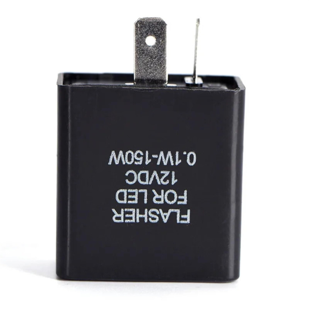 Led Blinker Flasher Relay 12V 2Pin Motorcycle Turn Signal Adjustable Automatic Protection Flasher Relay Turn Signal Indicator Ref: 8394 9426802167146