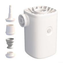 Portable Air Pump with LED Lighting Function Ideal for Camping and Outdoor Enthusiasts