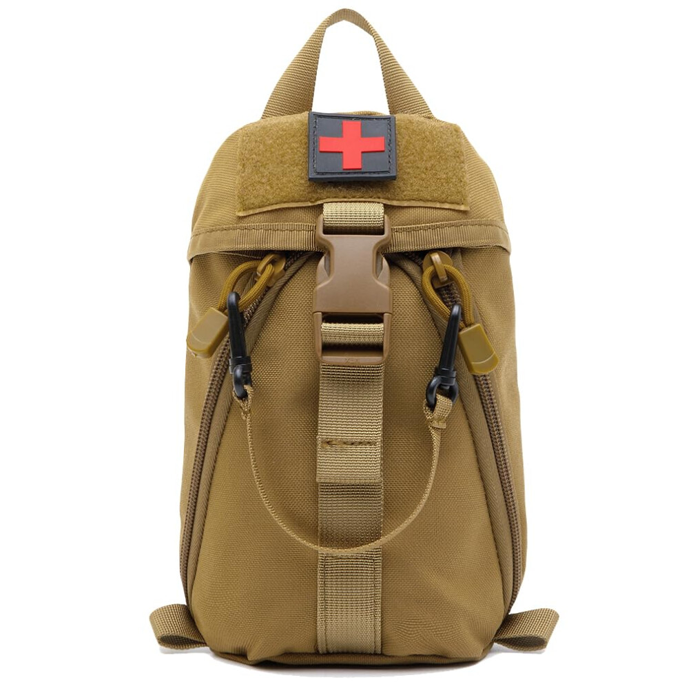 Dark/Brown First Aid Bag For Home And Outdoor Activities, Hiking, Camping, Travel