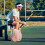 Tennis Backpack, Racket Carry Case, MultiPocket Large Capacity, Pink 4