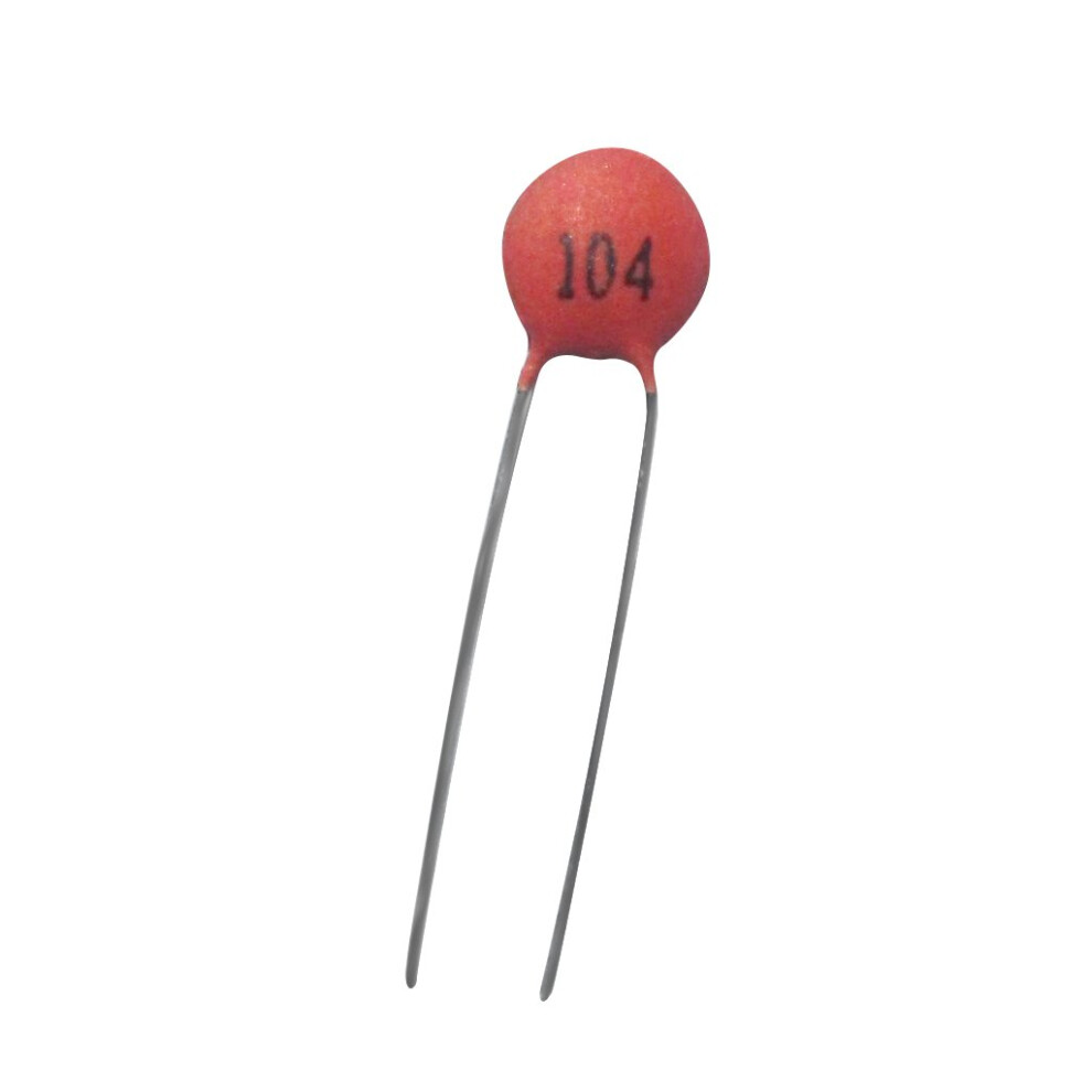 100Pcs 100Nf / 0.1Uf Ceramic Capacitor (104) 50V Suitable For Toys 9365049676052